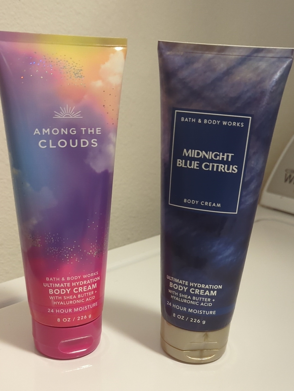 Bath & Body Works Among the Clouds Ultimate & Midnight Blue Citrus Body Cream